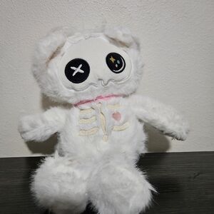 White Skeleton Plush Toy